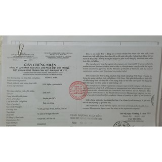 Thuốc diệt muỗi Fenco 10SC 50ml