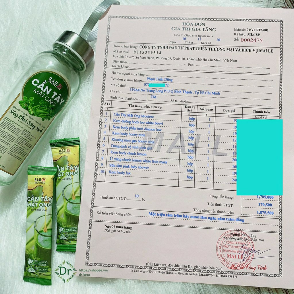 Chính Hãng - Bột Cần Tây (Mua 3 tặng 1 bình thuỷ tinh) | BigBuy360 - bigbuy360.vn