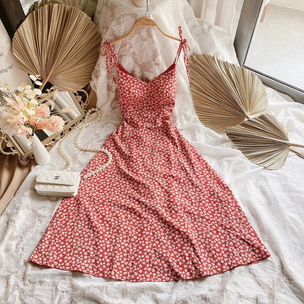 Set Đầm nữ tay ngắn, đầm xòe đẹp, phom váy trẻ trung, chất vải đẹp, 2 lớp, hàng đẹp chuẩn bán shop, phom dưới 52kg | BigBuy360 - bigbuy360.vn