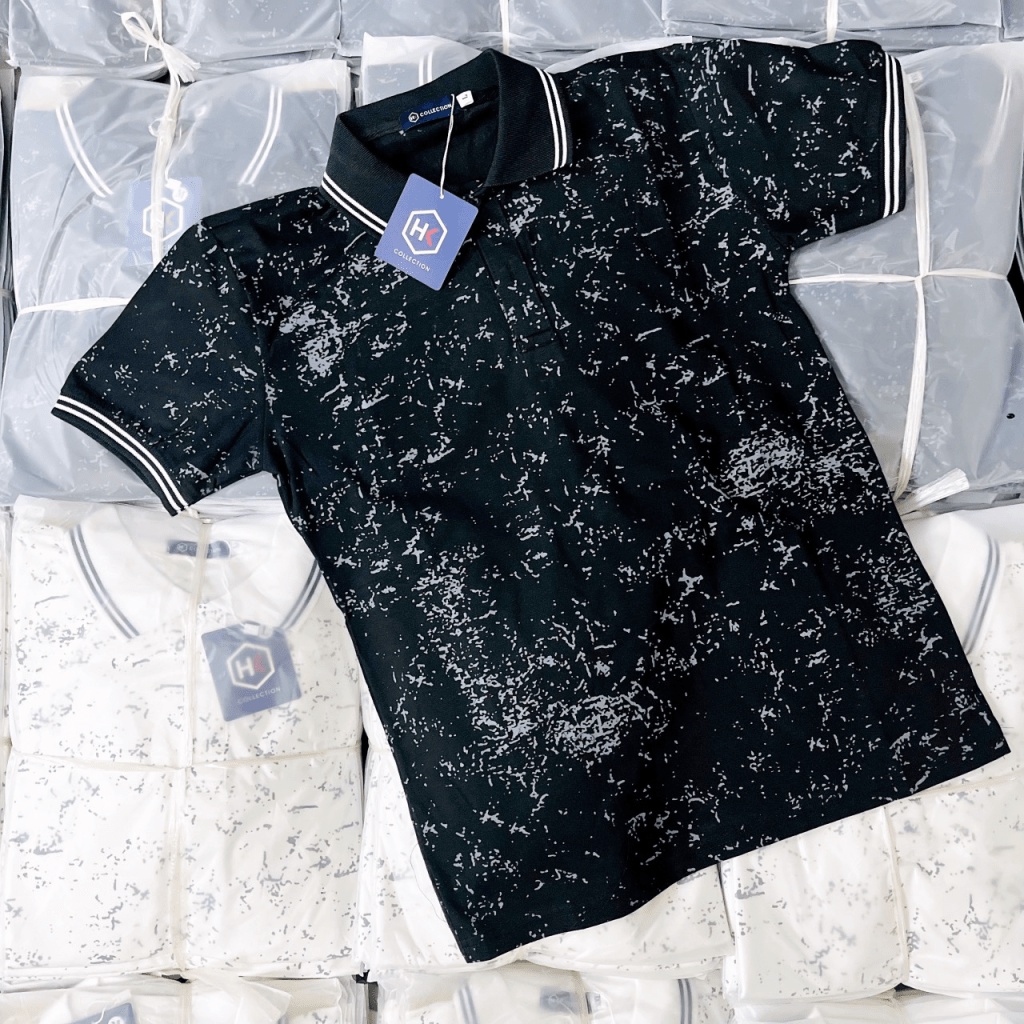 (HCM) ÁO THUN NAM CỔ TRỤ - TAY NGẮN THỜI TRANG LUXURY ĐẲNG CẤP HOTTREND , THỜI TRANG PHONG CÁCH CHO CÁC ANH EM KM FASHIO