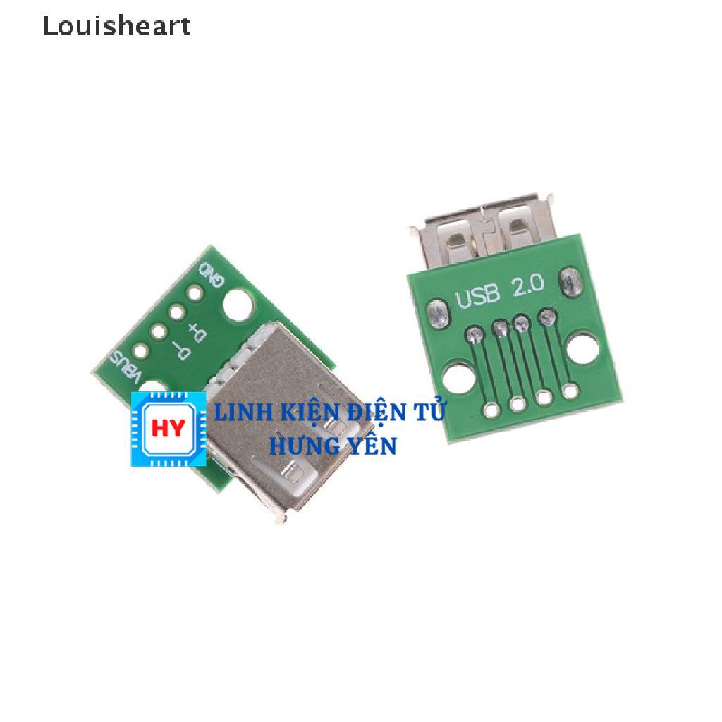 Bảng Mạch Chuyển Đổi Usb Sang Dip 4 Pin Cho Bảng Mạch Pcb 2.54mm Mạch USB Cái Đực