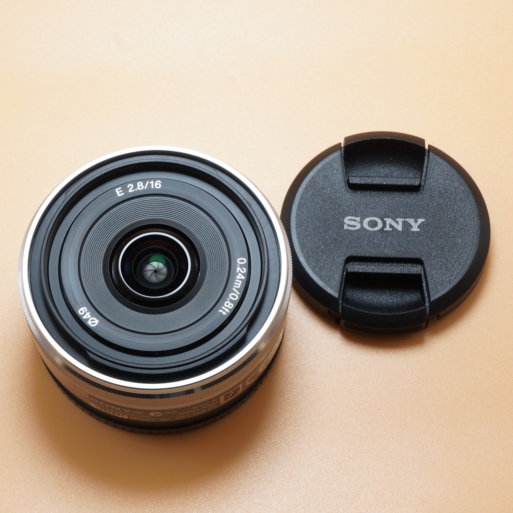 Ống kính SONY SEL 18-55, 16-50, 55-210, 16mm F2.8 mới 95 -99%. Đầy đủ cáp hood