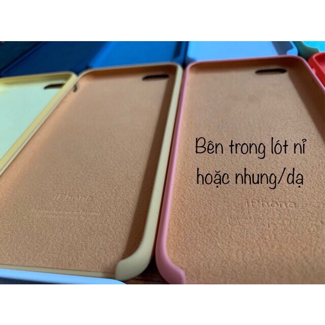 Ốp Chống Bám Bẩn Cho IPhone 6/7/8/X/Xsmax Mới.