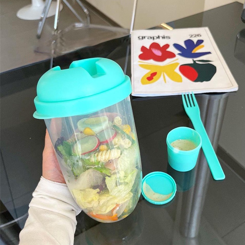 Bình Nhựa Đựng Nước/Salad/Đồ Ăn Trưa Cho Nhà Bếp