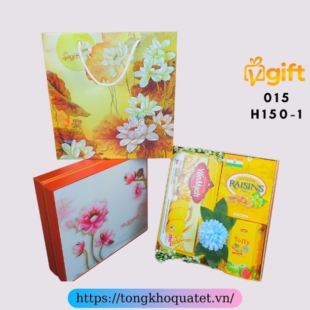 Hộp Quà Tết 2022 Mẫu hộp 150- 230 ( 10 Hộp Quà Tết ) | BigBuy360 - bigbuy360.vn