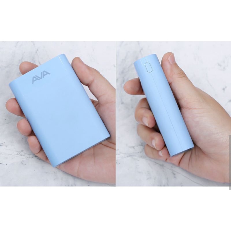 Pin sạc dự phòng 7.500 mAh AVA LJ JP195 likenew 98%( Xanh dương)