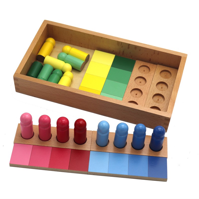 💖FREESHIP💖 - Bảng Phân Loại Các Cặp Màu Tương Đồng - Khớp Màu Giáo Cụ Montessori