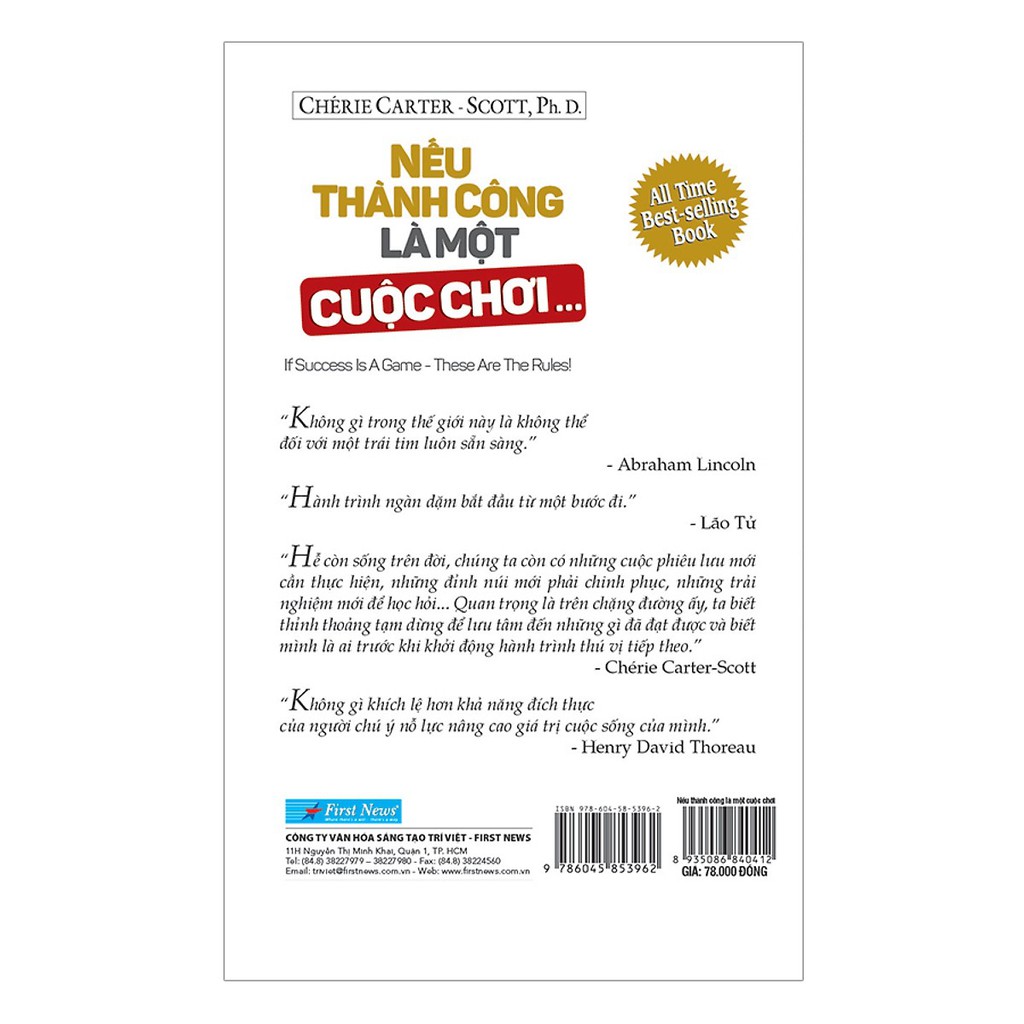 Sách - Nếu Thành Công Là Một Cuộc Chơi... (Tái Bản) | BigBuy360 - bigbuy360.vn