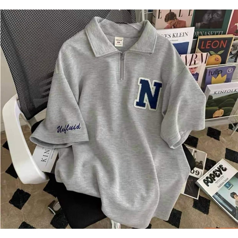 Bộ cổ bẻ thêu N KA6