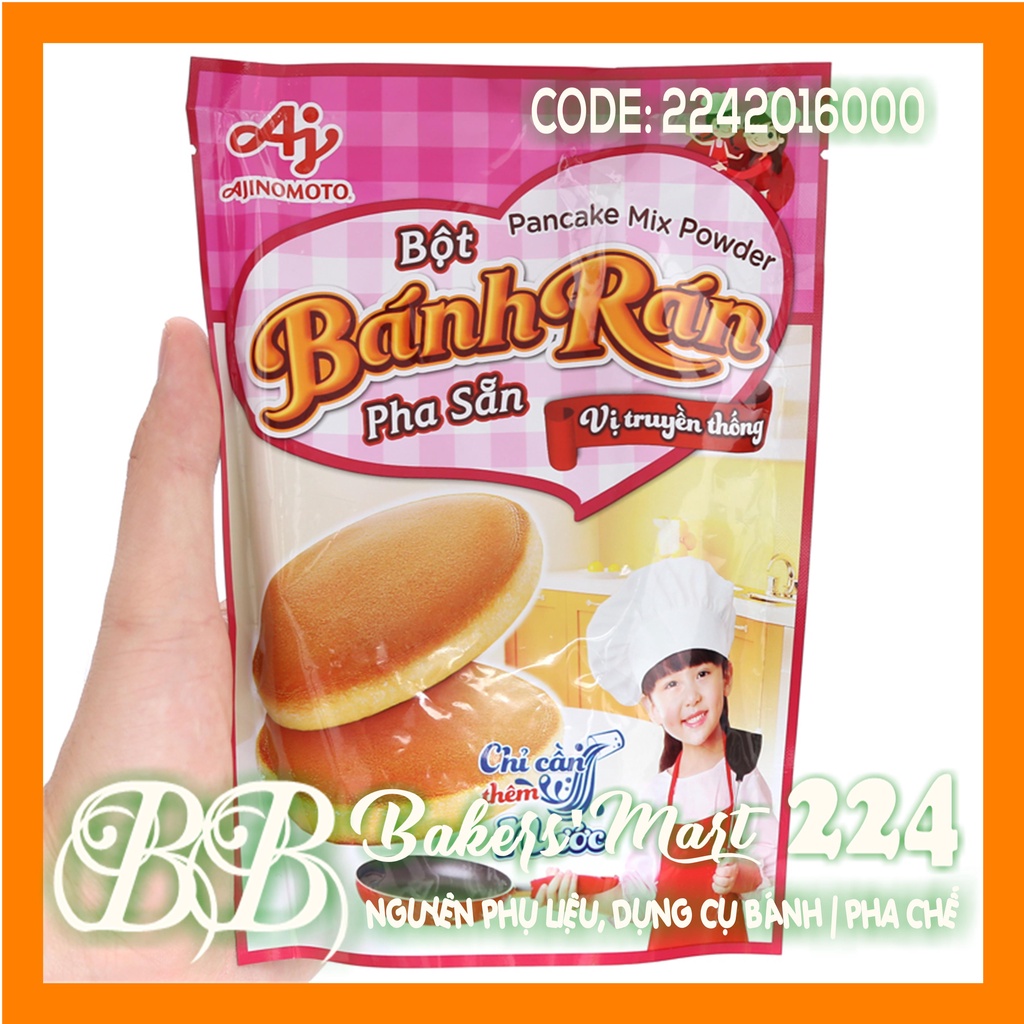 Bột bánh rán pha sẵn AJINOMOTO - Vị TRUYỀN THỐNG - Gói 200gr