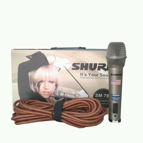 [Computerkim] Micro karaoke Shure SM 78A