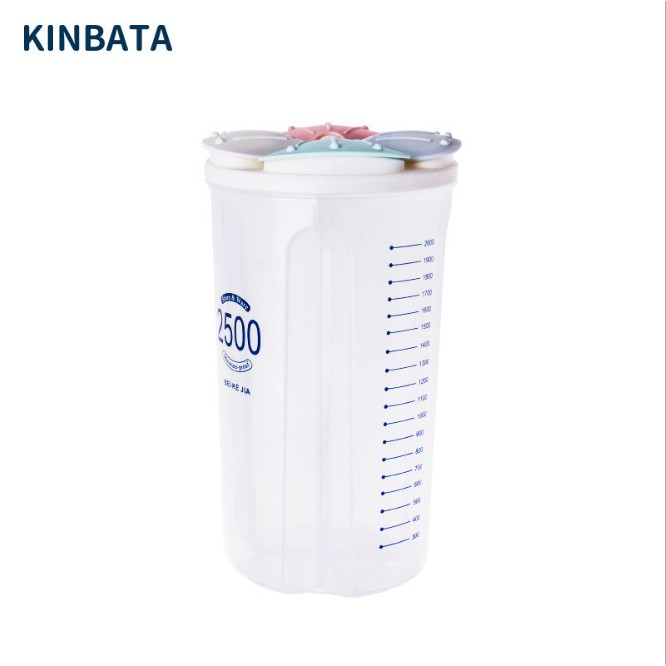 Hộp gia vị ngũ cốc nhà bếp Japan KINBATA 2500ml