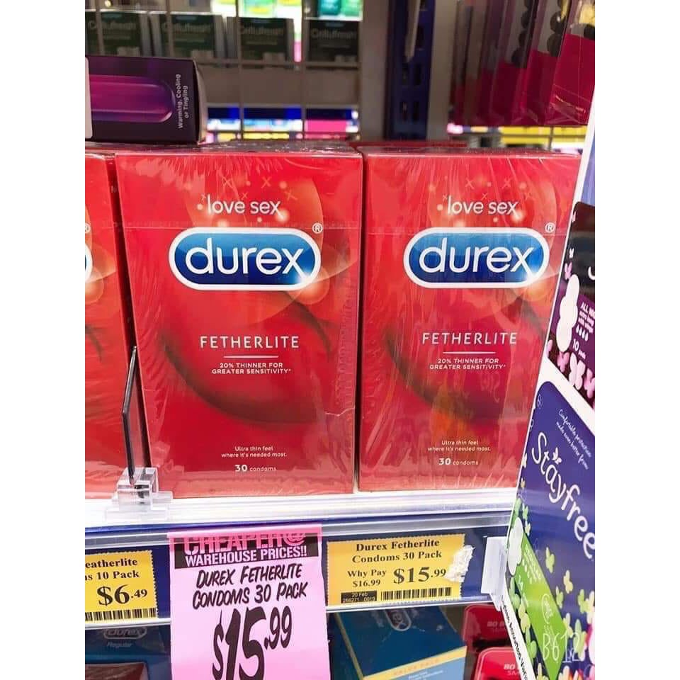 Bao cao su Durex Úc