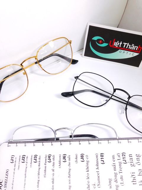 Kính cận gọng kính TEEN gọng kim loại đủ màu ( lắp được cận ) Gọng Kính Giả Cận | BigBuy360 - bigbuy360.vn
