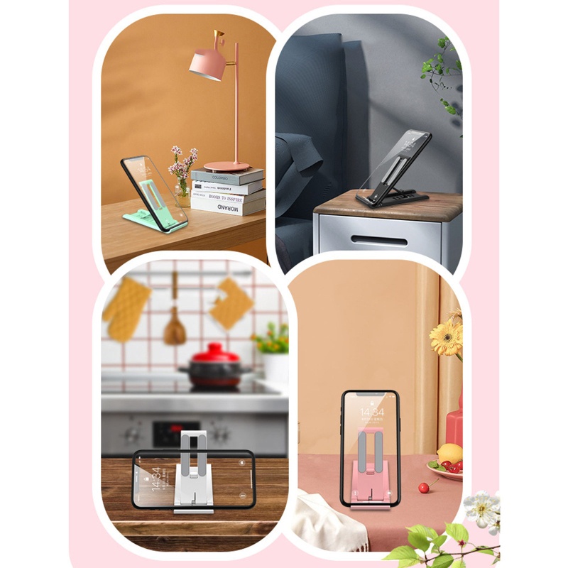 Giá Đỡ Điện Thoại Di Động Để Bàn Không Trơn Dễ Thương
