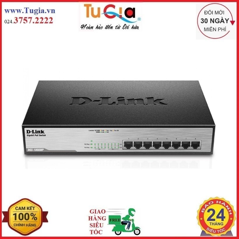 Bộ chia mạng Switch Dlink DGS-1008MP