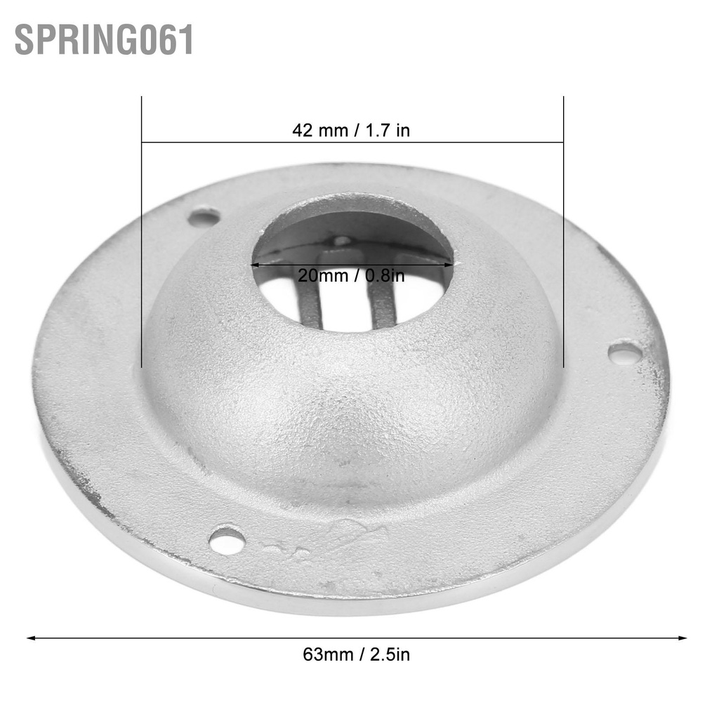 [Hàng Sẵn]  Hệ thống thoát nước sàn thuyền 316 Thép không gỉ bạc Xử lý đánh bóng chống ăn mòn Phụ kiện tàu biển 【Spring061】