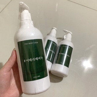 GEL tẩy tế bào chết toàn thân CELLXV ITALY BODY SCRUB PEELING GEL