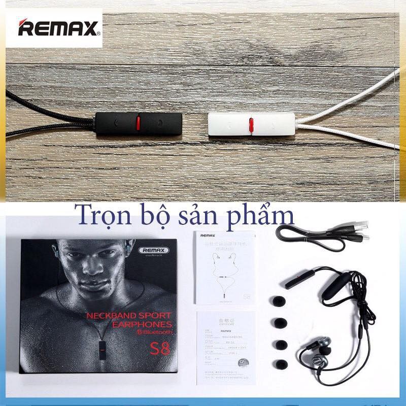 Tai Nghe bluetooth thể thao Remax RM-S8 - Huco Việt Nam