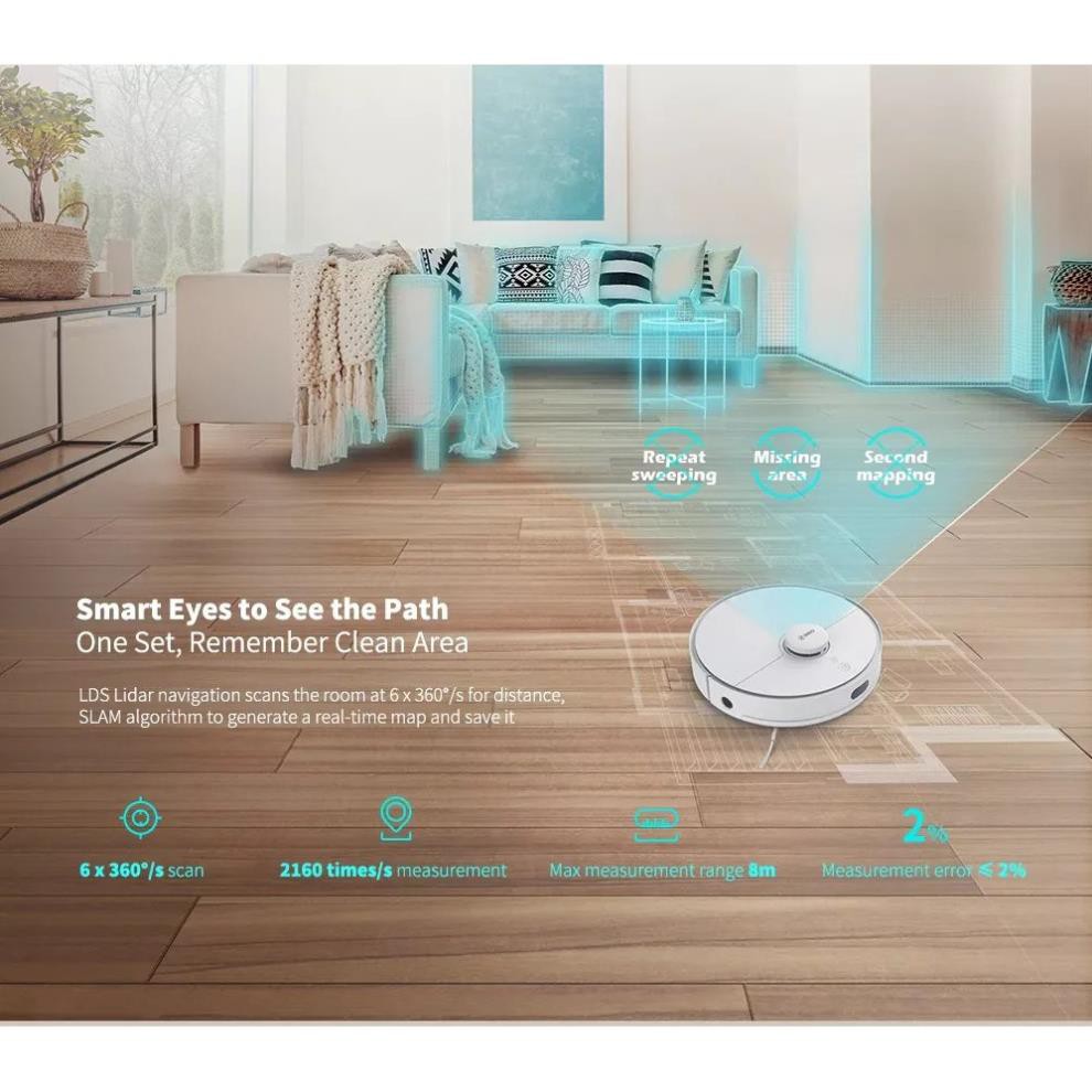 Robot máy hút bụi Qihoo 360 S5 - Bảo hành 12 tháng Chính hãng