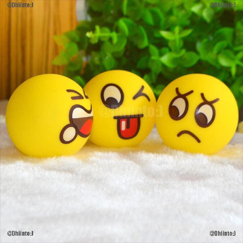 Đồ chơi bóng giảm căng thẳng hình mặt cười emoji ngộ nghĩnh