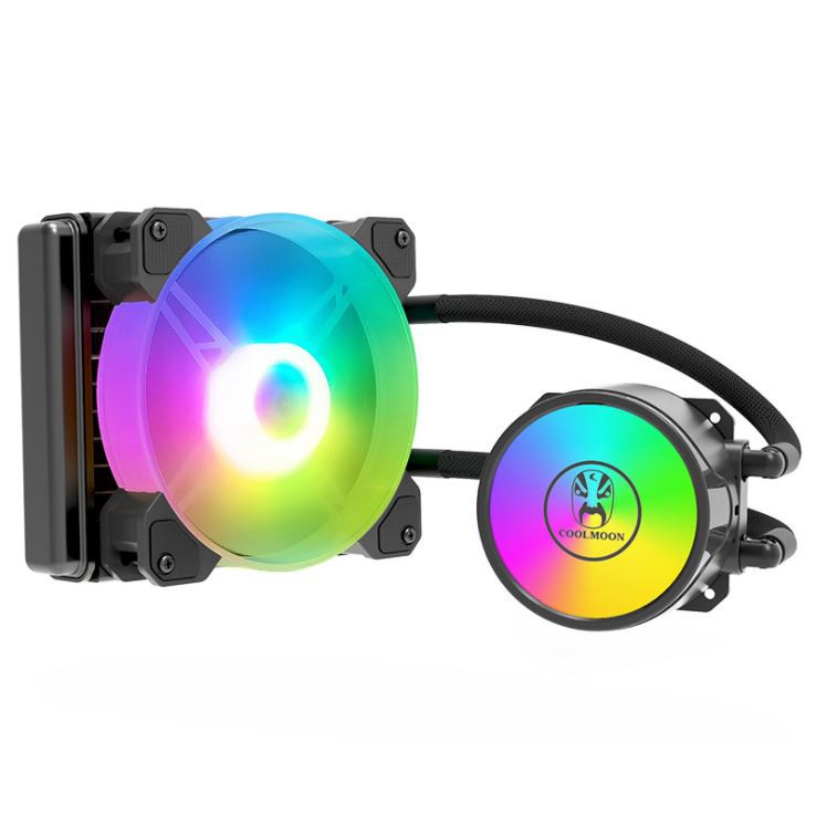 [Mã 154ELSALE2 giảm 7% đơn 300K] Tản Nhiệt Nước All in One Coolmoon ICEMOON 120 RGB - Đồng Bộ Hub Coolmoon / Mainboard