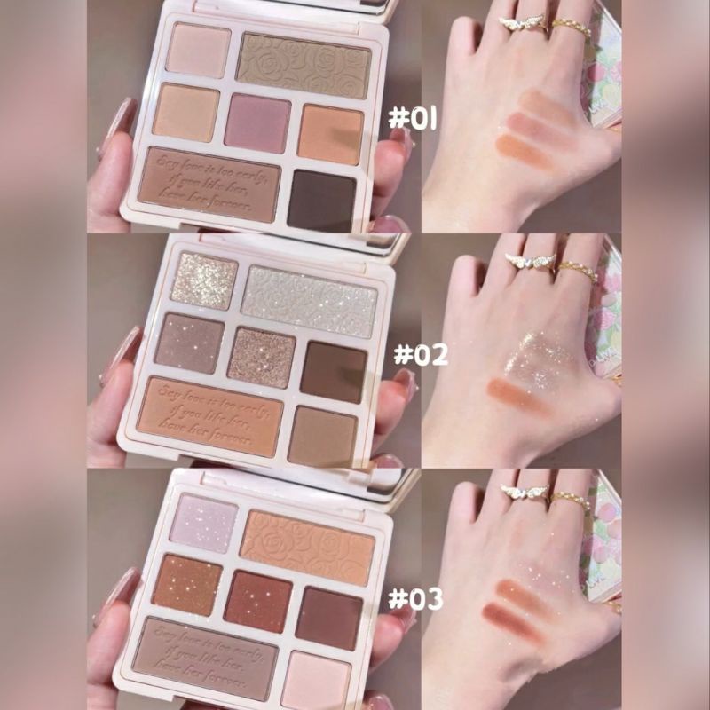 (SẴN) Bảng mắt HOLDLIVE Paris Garden Eyeshadow Palette