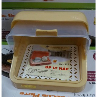Khay úp bình sữa có nắp nhựa Việt nhật No 1355 - Giá úp ly cốc Việt nhật