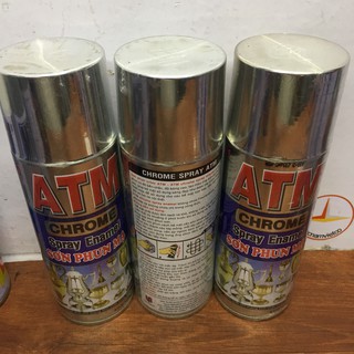 Sơn xịt ATM mạ Crom 400 ML