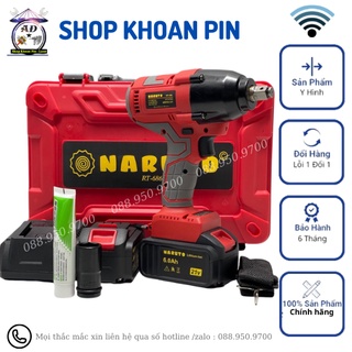 Máy siết bulong Naruto lực siết 650Nm