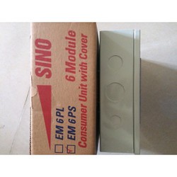 Tủ Điện Vỏ Kim Loại Sino CHỨA 6 MCB - 6EMPL | 6EMPS