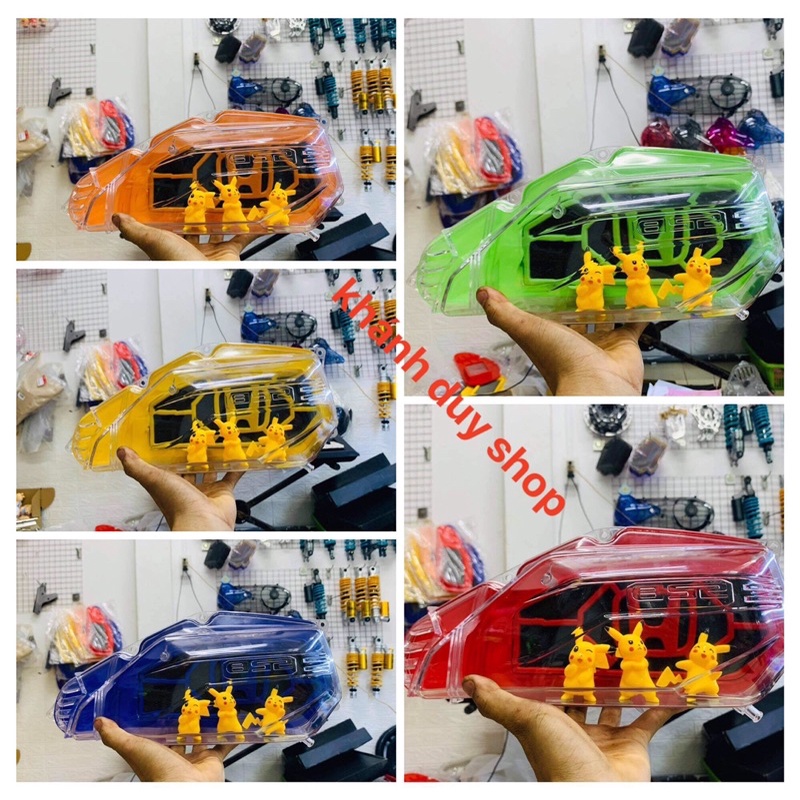 Combo ốp pô e cho Vario - Click - AB