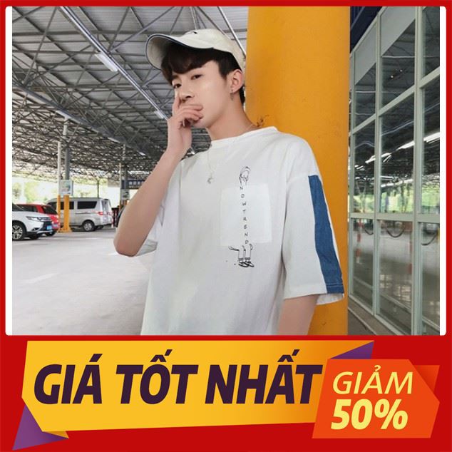 [ Sale Off ] Áo Tay Lỡ Form Rộng Nam Nữ Unisex C233 thời trang elise