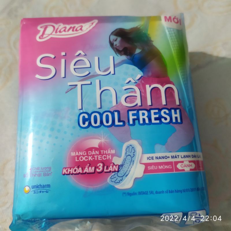 🌷 BĂNG VỆ SINH DIANA 8 MIẾNG