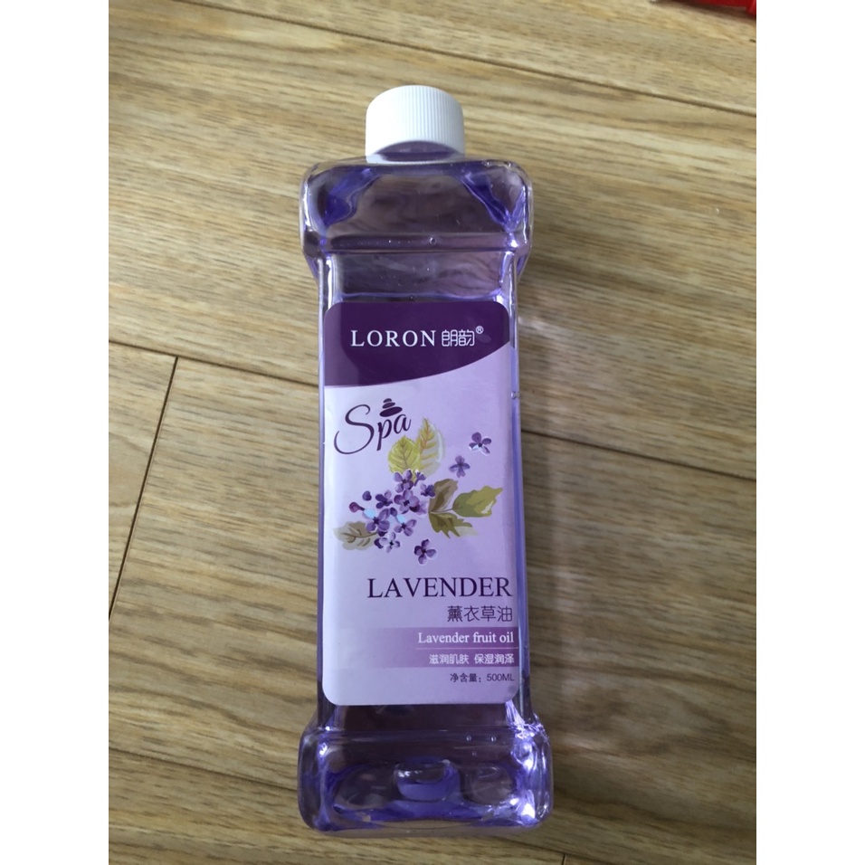 Tinh dầu Massage body không mùi chai 500ml