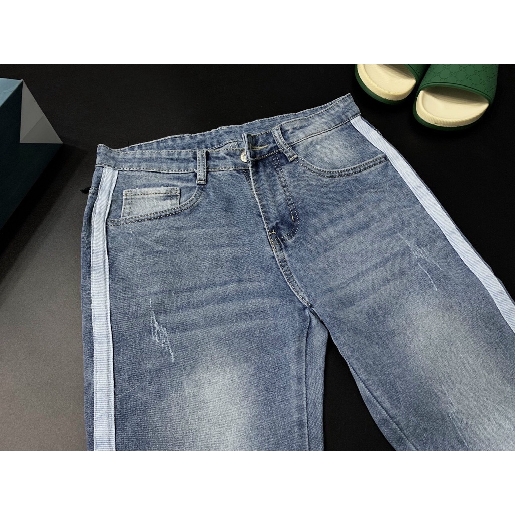 Quần jean nam cao cấp vải dày dặn co giãn cầm nặng tay dễ phối đồ VBSHOP1378