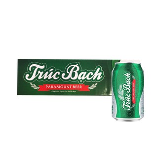 THÙNG 24 LON BIA TRÚC BẠCH 330ML