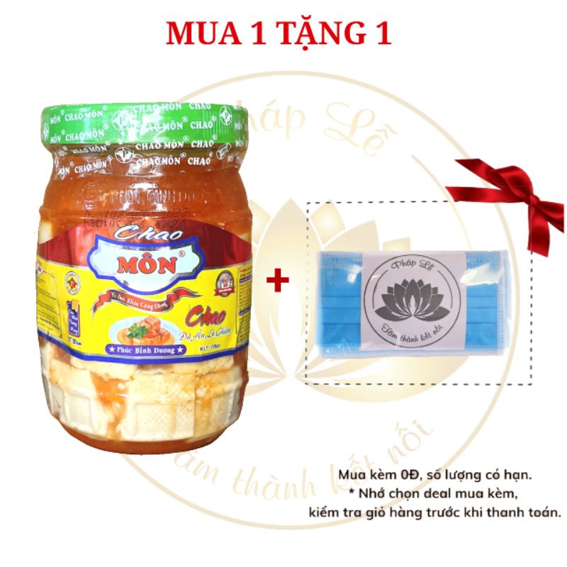 Chao Môn Tây Ninh Loại Thượng Hạng Chay Mặn Đều Dùng Được-An Toàn Sức Khỏe Hủ Lớn 720G