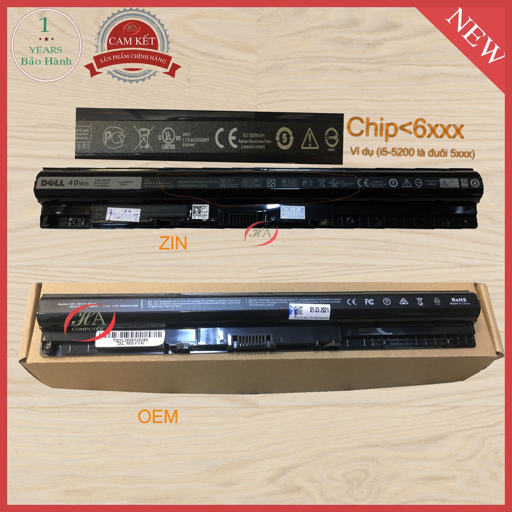 Pin dell Inspiron 15 3576