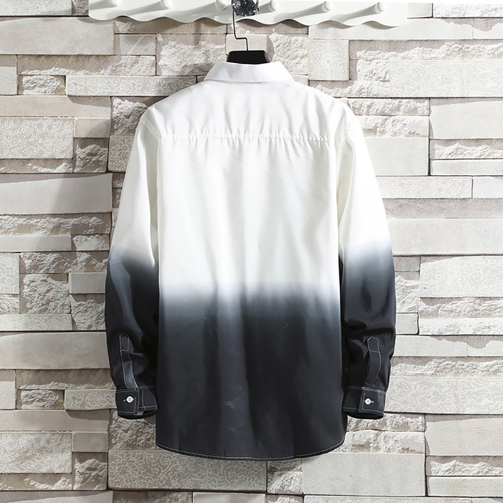 Áo Sơ Mi Nam Dài Tay Màu Gradient Thời Trang | BigBuy360 - bigbuy360.vn