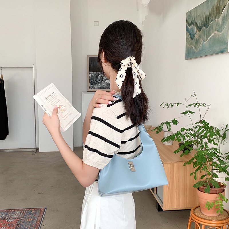 Túi xách IELGY cỡ lớn có khóa phong cách Hàn Quốc cho nữ