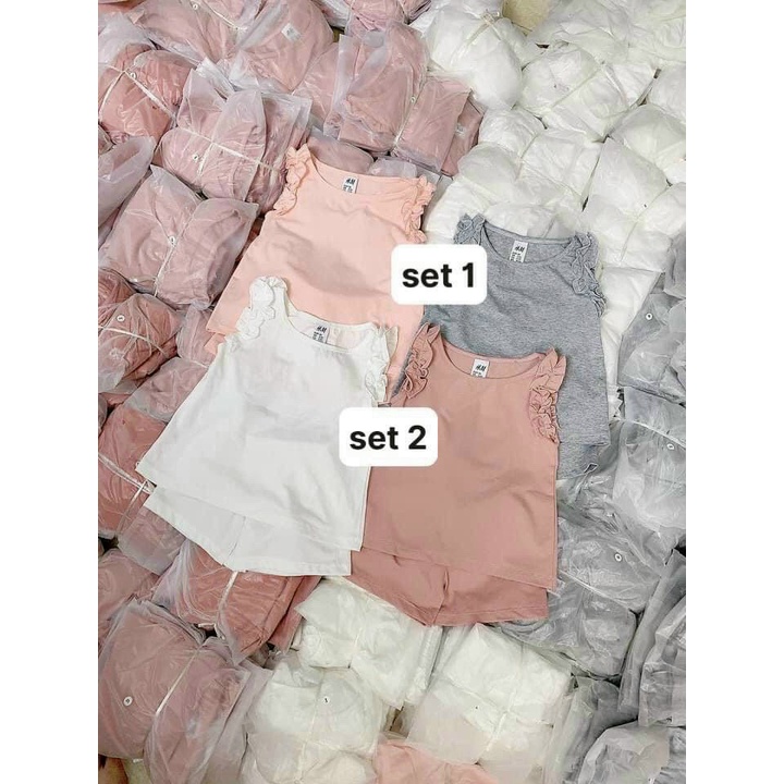 Set 2 bộ siêu xinh cho bé gái