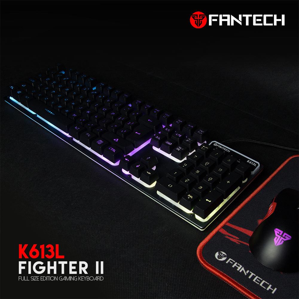 Bàn Phím Gaming Có Dây Full-sized Fantech K613L FIGHTER II Backlit LED 19 Phím Anti Ghost - Hãng Phân Phối Chính Thức | BigBuy360 - bigbuy360.vn