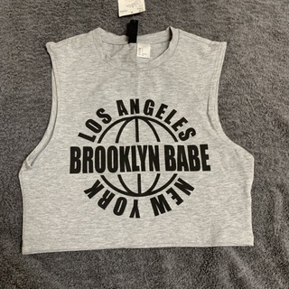 Áo croptop sát nách H&M