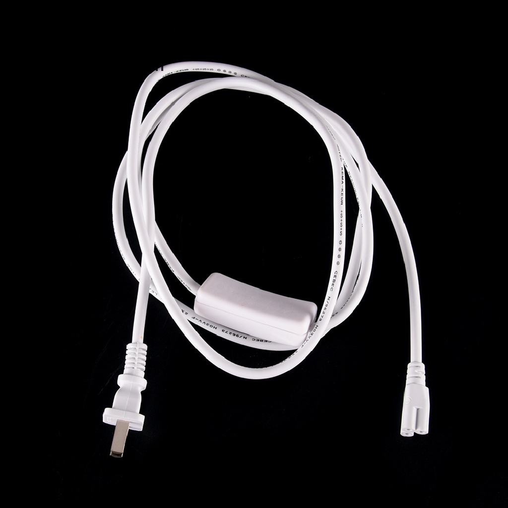 Dây Cắm Nguồn 1.8M 3 Chấu AC Dành Cho Đèn Tuýp LED Tích Hợp T8 / T5