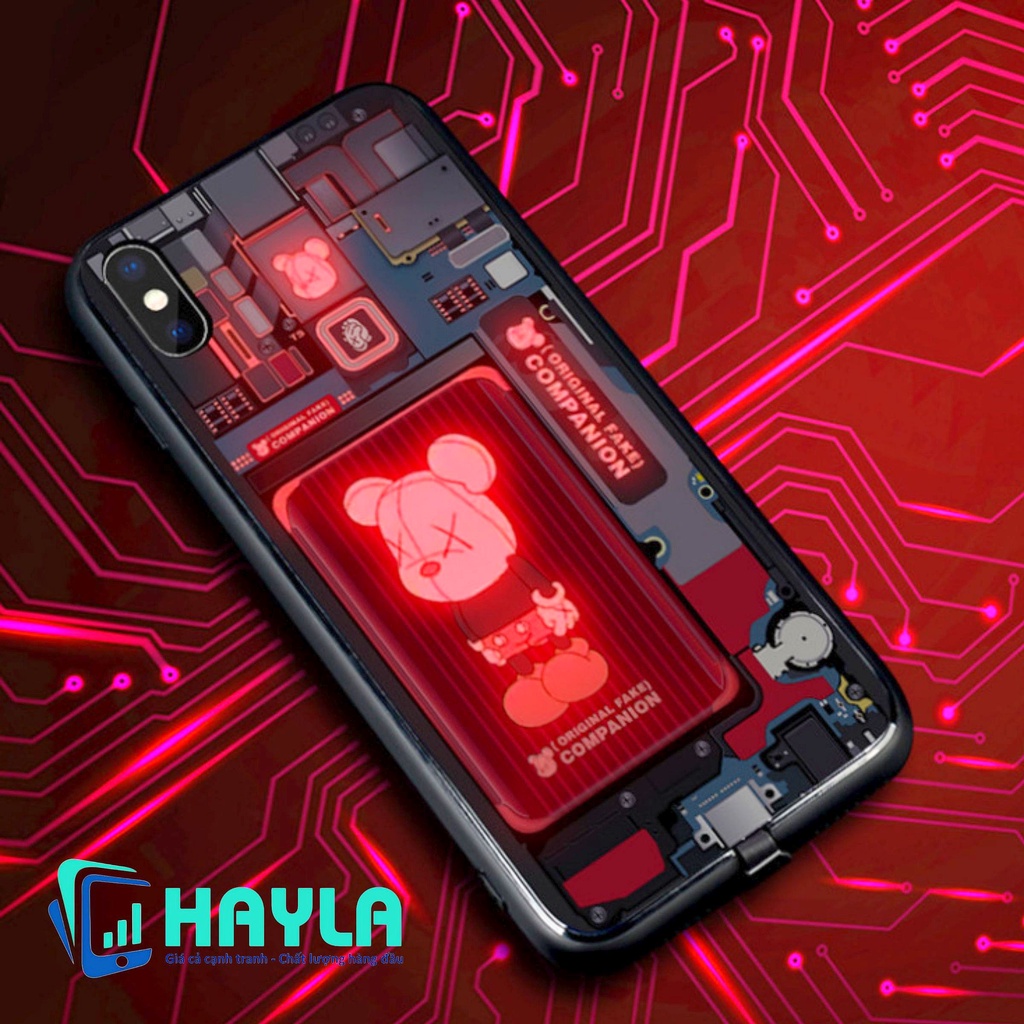 Ốp lưng Iphone nháy đèn LED theo nhịp điệu âm nhạc 6/6plus/6s/6splus/7/7plus/8/8plus/x/xr/xs/11/12/pro/max/promax ODT03