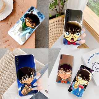 Ốp điện thoại mềm trong suốt in hình Thám tử Conan VM136 cho Samsung Galaxy A30 A30S A71 A10 A10S A11 A20 A20S A21 A21S