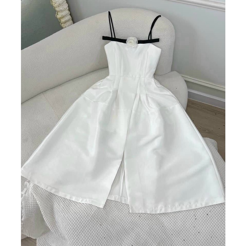 FREE SHIP ĐẦM XÒE NỮ HAI DÂY TAPTA TÙNG XẺ CỰC HOT DỰ TIỆC ĐI CHƠI SIÊU XINH