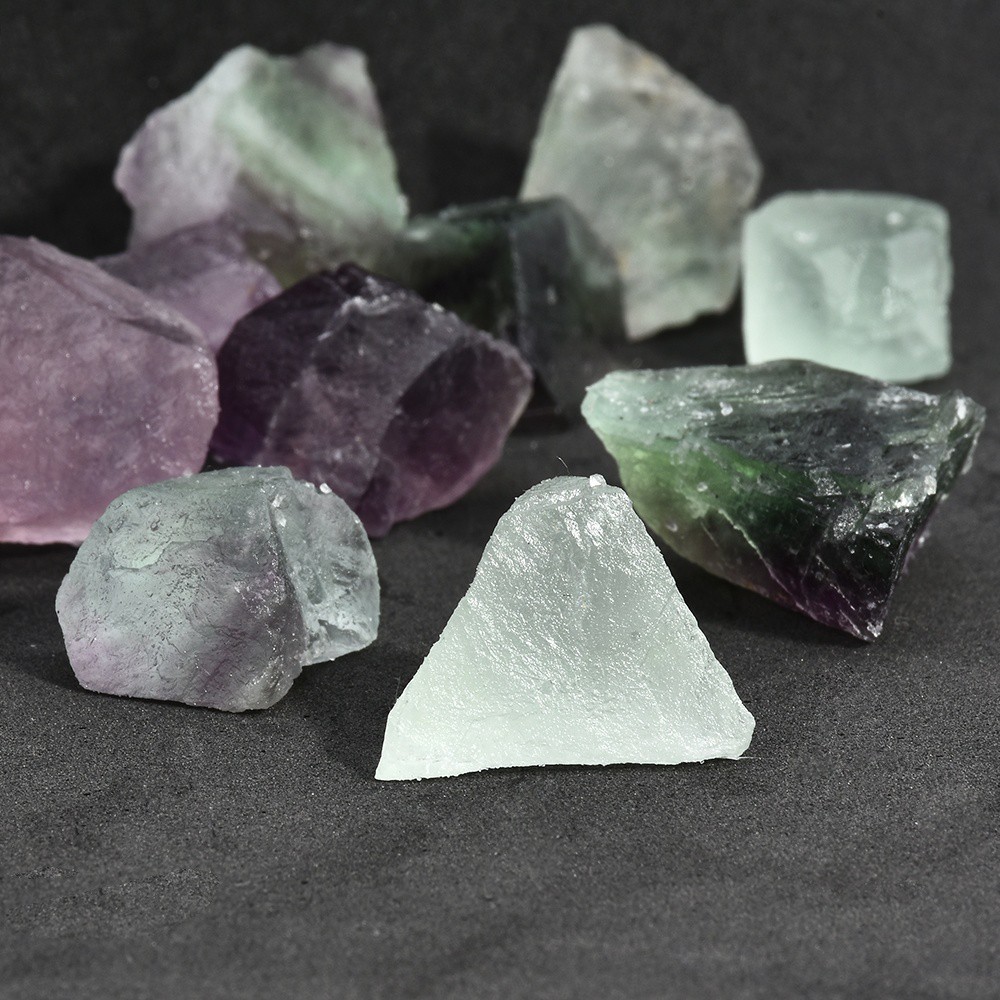 Phụ Kiện Đá Thạch Anh Fluorite Tự Nhiên