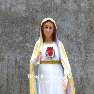 Tượng Đức Mẹ Fatima 50cm Composite
